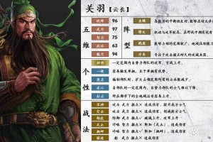 《三国志14全属性详解：武将五维、战法、个性全面解析》