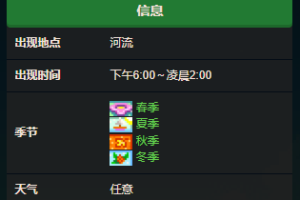 星露谷物语鲷鱼哪里钓