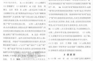 如何获取语文苏教版05网练与测试的有效答案？