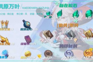 原神万叶天赋升级材料全收集攻略：所需材料一览表