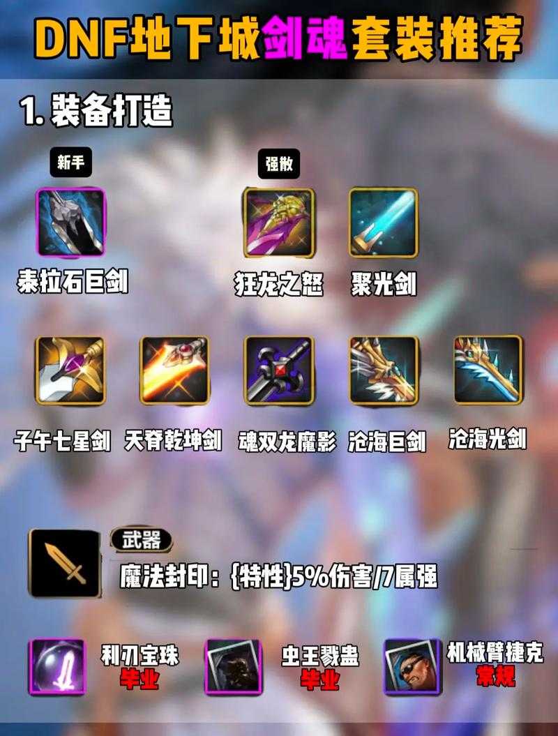 《DNF剑魂2025最新玩法教学:从入门到精通的全职业攻略》