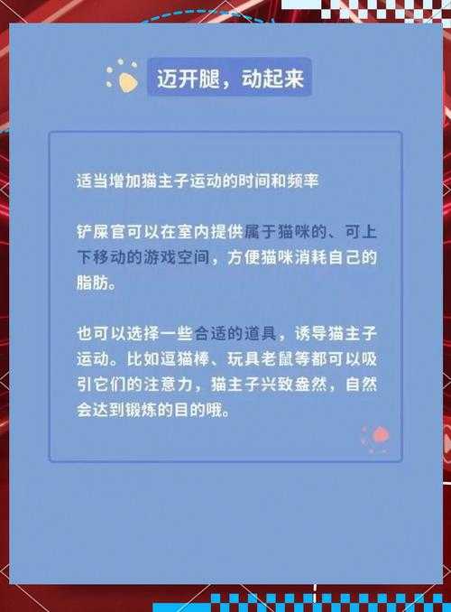 洛克王国减肥猫如何有效塑形瘦身?