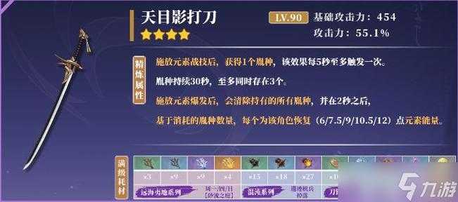 原神天目影打刀获取方法全攻略：从任务流程到锻造技巧