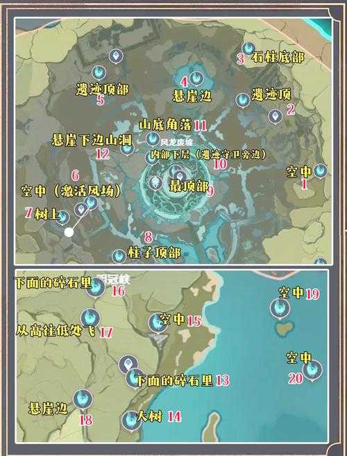 原神壁画位置大全:快速寻找所有隐藏壁画攻略