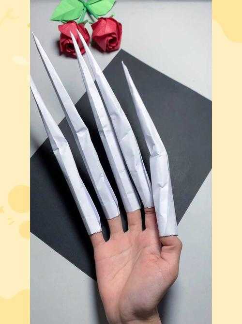 七杀剑折纸教程：用纸折七杀剑的简单步骤图解