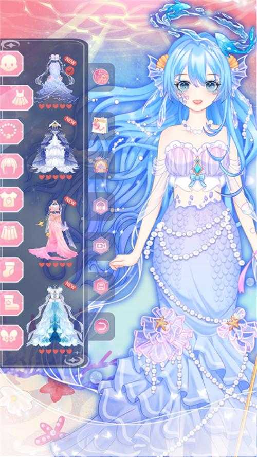 公主换装:梦幻裙子设计装扮小游戏