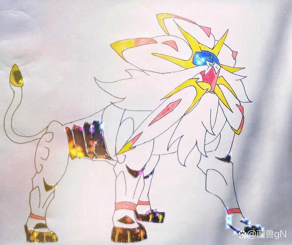 手把手教你画索尔迦雷欧:超详细分步绘画教程
