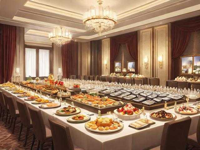 万豪酒店自助餐  豪华美食盛宴，尊享饕餮体验