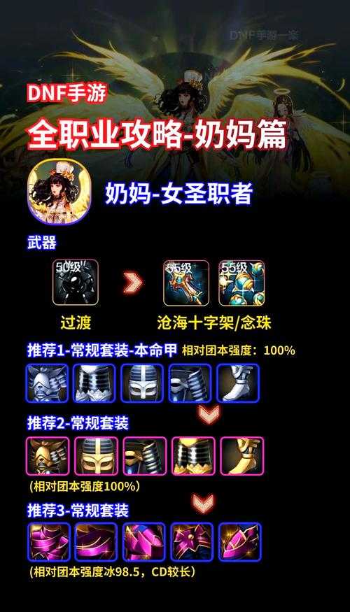 《DNF周年庆BUFF奶职业打造指南:最强辅助加点与装备搭配》