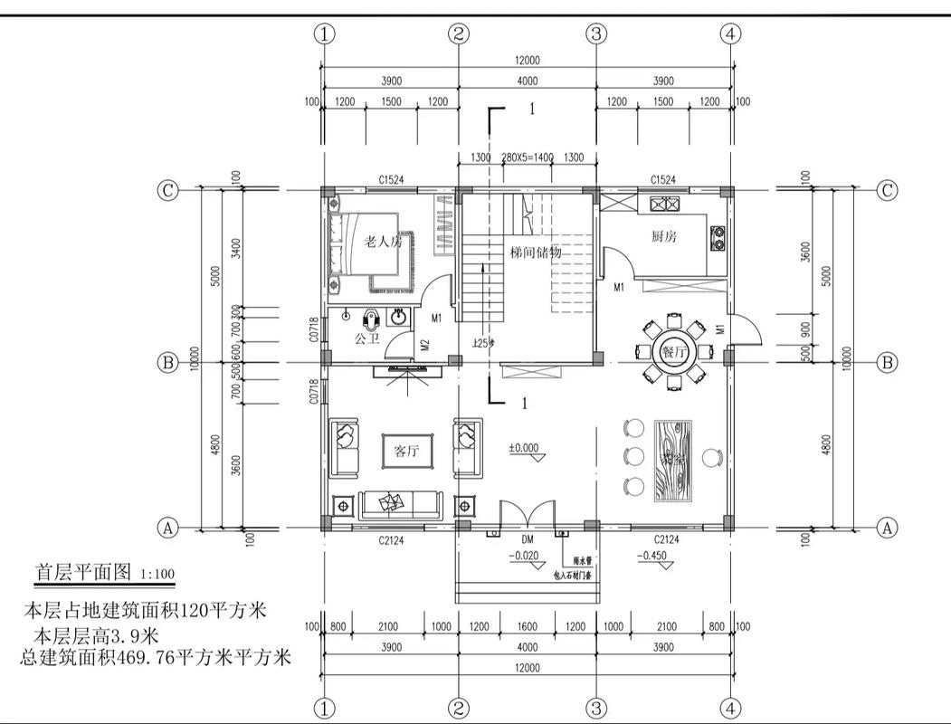 如何设计温馨舒适的120平米农村房屋？实用布局与灵感展示