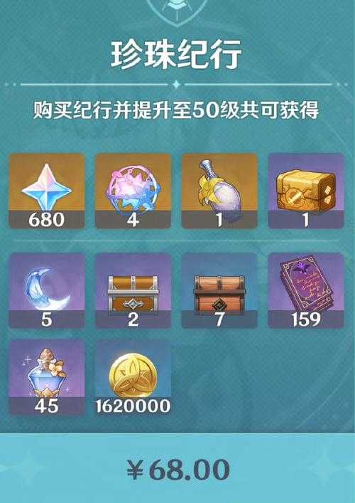 2025《原神》珍珠纪行免费付费对比及背景