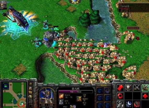 在魔兽争霸的RPG地图中 结合剧情选择地图可以大幅提升沉浸感