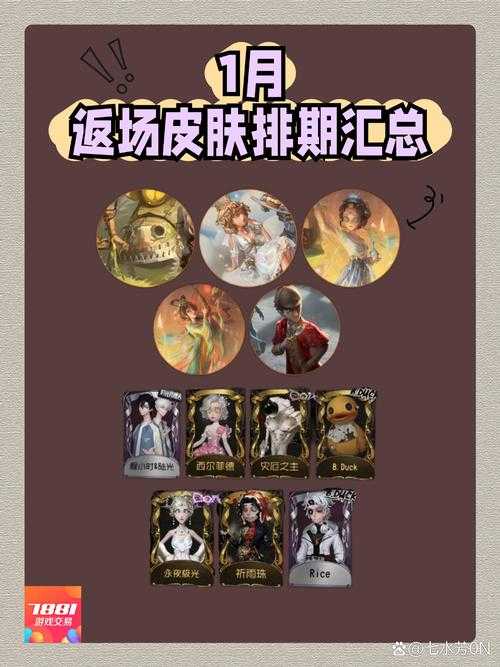 第五人格奇珍抽奖皮肤推荐 皮肤 这些 第五