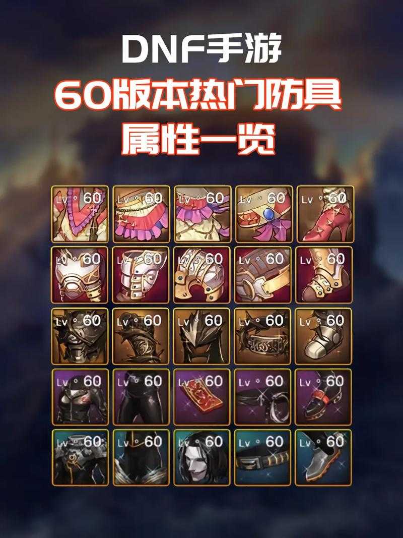 DNF60版本2025职业平衡副本装备革新指南