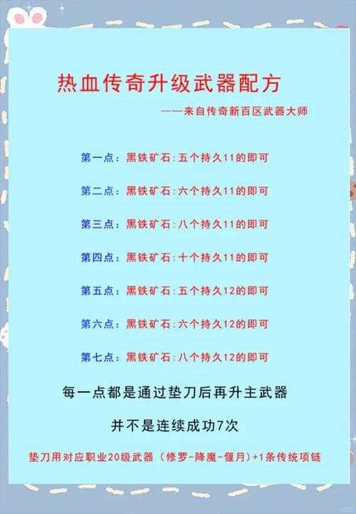 剑侠2武器升级技巧:高效强化装备攻略
